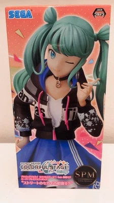 SEGA Project Sekai COLORFUL STAGE! Feat. Hatsune Miku: Street Miku SPM Figure - Image 1 of 4