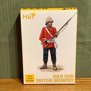 HäT, Zulu War British Infantry, 8237, 1:72 Scale, Model Kit, NIB - Picture 1 of 6
