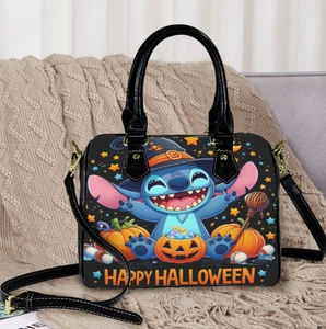NUEVO Bolso CARTERA Disney Lilo & Stitch Halloween 10" x 8" Impresión en Ambos Lados - Imagen 1 de 4