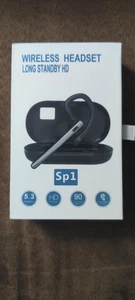 Bluetooth Headset V5.3, Wireless Bluetooth Earpiece with 600mAh Charging - Picture 1 of 6