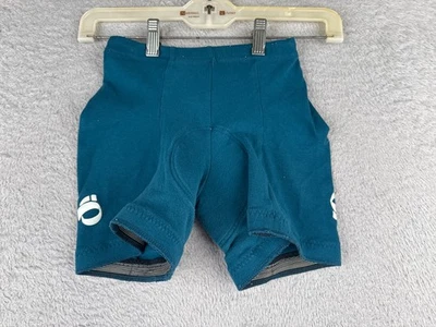 Pantalones Cortos de Ciclismo Pearl Izumi Mujer Extra Pequeños Azul Jersey Tela Acolchada Policotto Foto 1 de 4