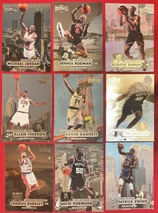 1997-98 Metal Universe Near  Complete Set 97 Of 100 Jordan, Iverson , Duncan! - Picture 1 of 4