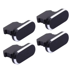 4 Pcs Tappo Del Foro USB in Metallo Coperture Delle Porte Dei Telefoni - Zdjęcie 1 z 12