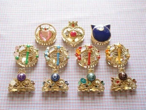 Sailor Moon USJ Sammlerstück Haarspange 11-teiliges komplettes Set Universal Studios Japan - Bild 1 von 1