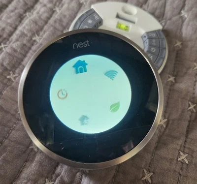 Nest 2nd Generation Learning Thermostat With Mount  - Image 1 of 4