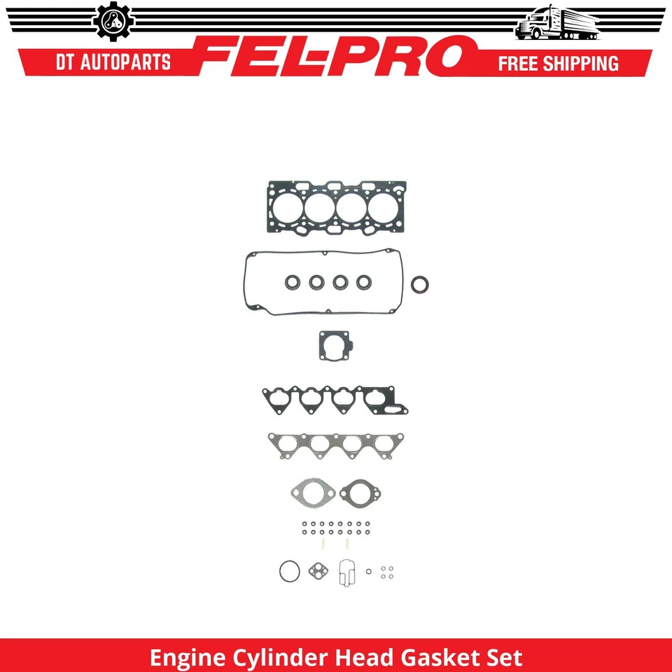Комплект прокладок головки блока цилиндров двигателя Fel-Pro для Mitsubishi Lancer 2002-2007 годов выпуска 2,0 л L4 - Изображение 1 из 1