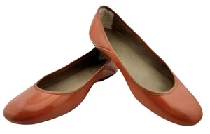 UGG Women’s Ballet Flats Shoes Size 10M Deep Orange Patent Leather #1009237 - Picture 1 of 10