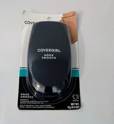 CoverGirl AquaSmooth Foundation Makeup, Creamy Natural 720, SPF 20, 0.4 oz - Image 1 of 2