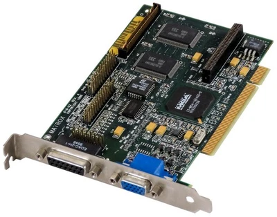 Graphics Card Matrox Mystique MGA-1064SG 2MB MGA-MYST/2/GAT PCI - Image 1 of 2