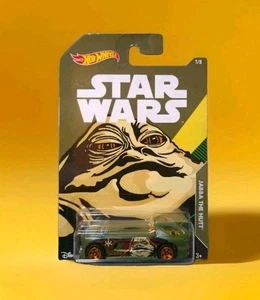HOT WHEELS Star Wars Jabba The Hutt Deora II Green 2017 Mattel Disney Toy Car - Picture 1 of 13