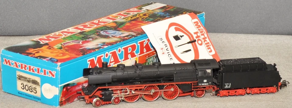 Märklin 3085 .1 große Dampflok  BR 003 160-9  DB  mit Rauch  sehr gut  OVP  H0 - Bild 1 von 1
