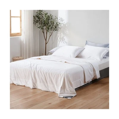 Mommesilk 100% 真丝被子女王夏季轻便纯丝绸被套... — 第 1/4 张图片