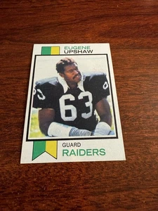 1973 Topps #50 Eugene Upshaw Salón de la fama. EX - Imagen 1 de 2