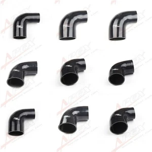 NEW 2.5" 3" 3.5" To  2.5" 3" ID 90 Degree Elbow Silicone Hose Turbo Coupler Pipe - Picture 1 of 13