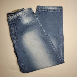 Southpole Authentic Collection Jeans Herren 34x32 White Wash Baggie Wide Leg Y2K - Bild 1 von 15