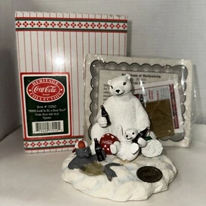 Coca-Cola Heritage Collection Figurine “Mama look! Is He a Bear Too?” Polar seal - Picture 1 of 1