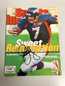 John Elway PSA Autographed Sports Illustrated Newsstand Denver Broncos - Picture 1 of 3
