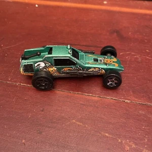 Vintage Hot Wheels 1982 Viking Enforcer W/Guns Diecast Green Dragster Thailand - Picture 1 of 24