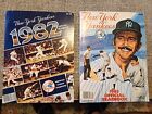 Lot de 2 vintage 1982, 1983 Yankees Officiel Annuaire, Martin, Mantle, NY 