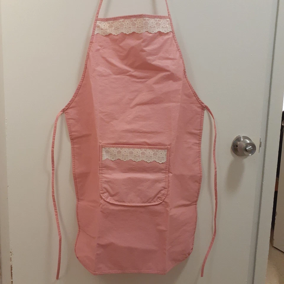 Delantal completo de cocina, rosa, talla única Foto 1 de 1