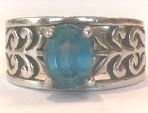 ❤️JAMES AVERY ADOREE RING WITH TOPAZ ~ SZ 6.25 ~ STERLING SILVER ~ w/ JA BOX❤️ - Picture 1 of 8