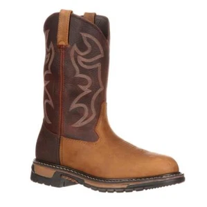 ROCKY ORIGINAL RIDE BRANSON ROPER WESTERN BOOTS  FQ0002732 11 Medium NEW NIB - Picture 1 of 7
