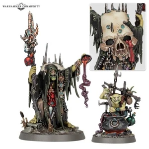 Swampcalla Shaman / Sumpfrufa - Orruk - Warhammer Age of Sigmar Dominion - Foto 1 di 1