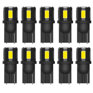 10X T10 194 168 192 W5W 2825 Cuña LED Interior Mapa Domo Lámpara Marcadora Lateral AUXITO - Imagen 1 de 9