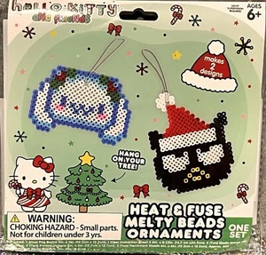 Hello Kitty & And Friends Fusible de Calor 3D Melty Perler Cuentas Adornos de Navidad - Imagen 1 de 3