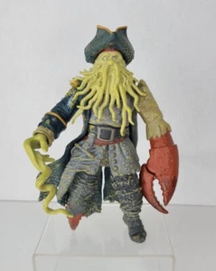 Disney Zizzle Pirates of the Caribbean DAVY JONES Claw Snap Action Figure 7" - Picture 1 of 7