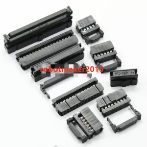 10PCS FC-8/10/12/14/16/20/24/26/30/34/40PIN FEMALE HEADER IDC SOCKET CONNECTOR - Picture 1 of 3