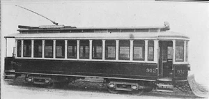 4G365 2NDGEN NEG/RP 1920s? TORONTO TRANSIT COMMISSION CAR #912 - Picture 1 of 1
