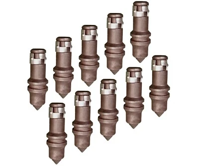 10 Conical/Rotating Carbide Bits replaces RL09, 20MMØ Shank for Trencher/Auger - Image 1 of 2