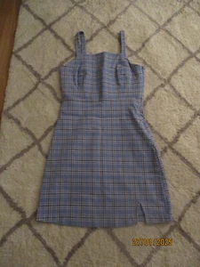 wunderschönes Karo Kleid Winter / Frühjahr Kleid Gr.38 S w.Neu - Bild 1 von 2