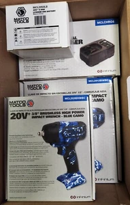 Matco Tools 3/8" + 1/2" Impact Wrench Kit - MCL20BUNCAMO - Only One 5Ah Battery - Picture 1 of 23