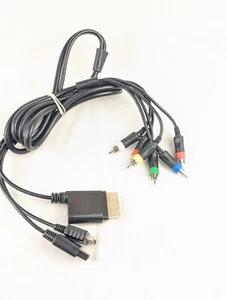 5 in 1 AV Component Audio Video Cable HD Nintendo Wii, Sony PS3 PS2 PS1, Xbox - Picture 1 of 9