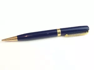Quality Vintage Watermans "BLUE" Propelling Pencil with Gold Trim Ship Worldwide - Picture 1 of 12