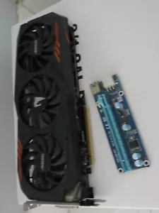 Gigabyte Nvidia GeForce GTX 1060 Aorus 6GB. 9 Gbps.Video w/Three D,HDMI & DVI) - Picture 1 of 6