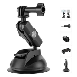 360° Universal Suction Cup Car Holder Mount for Cell Phone and GoPro Hero  - Picture 1 of 21