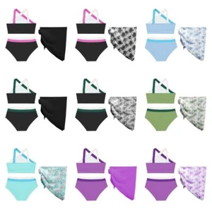 Girls Beachwear Quick Dry Swimsuit Pool Swimwear Swimming Sunsuit Bikini Hawaii - Picture 1 of 94