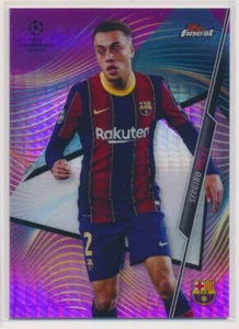 Sergino Dest 2020-21 Topps Finest UEFA UCL Pink Refractor #/125 Barcelona #19 - Imagen 1 de 2