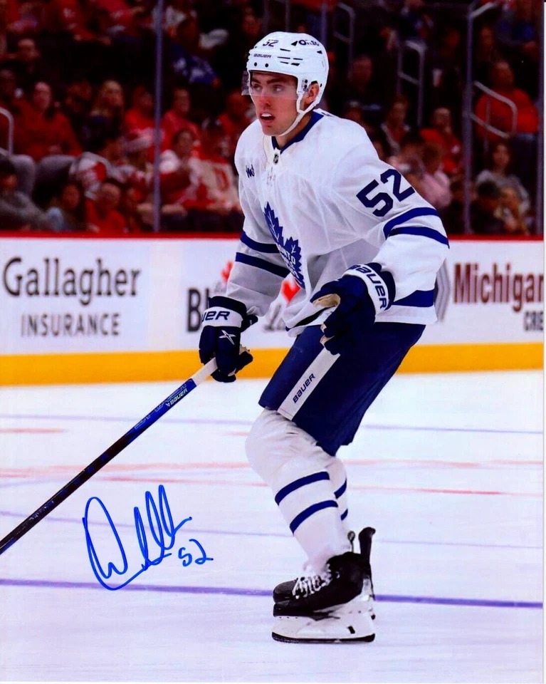 CADE WEBBER autographed SIGNED TORONTO MAPLE LEAFS 8X10 photo - Image 1 of 1