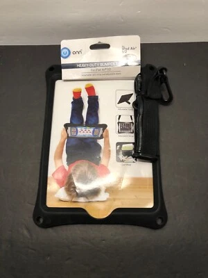 New ONN Heavy-DutyBumper Case for iPad Mini 1/2 BlackProtect tablet Cover-H19-20 - Image 1 of 4
