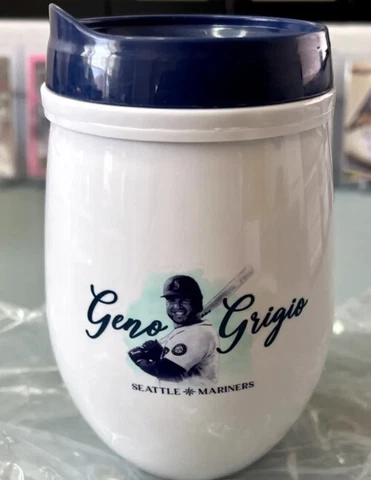 Seattle Mariners GENO GRIGIO WINE CUP SGA 5/7/2023 Mothers Day Moms Tumbler NEW Cover