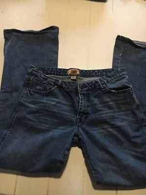 复古 Steve & Barry’s 牛仔布 12 靴剪 Mediun 洗 — 第 1/4 张图片