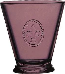 La Rochere Fleur de Lis French Tumblers Aubergine Set of 4 NIB - Picture 1 of 3