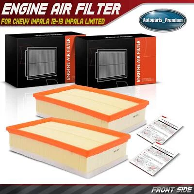 2x Filtro de aire del motor para Chevrolet Impala 2012-2013 Impala Limited 14-16 V6 3,6 L Foto 1 de 4