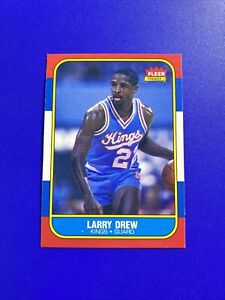 1986-87 Fleer - #25 Larry Drew