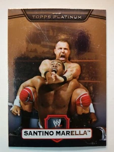 2010 Topps WWE Platinum #112 SANTINO MARELLA - Picture 1 of 2