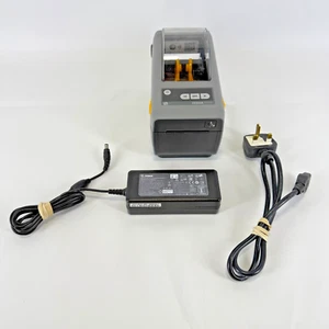 Zebra ZD410 Wifi & Wireless Thermal Label Printer with Adapter & Power Lead VGC - Afbeelding 1 van 9